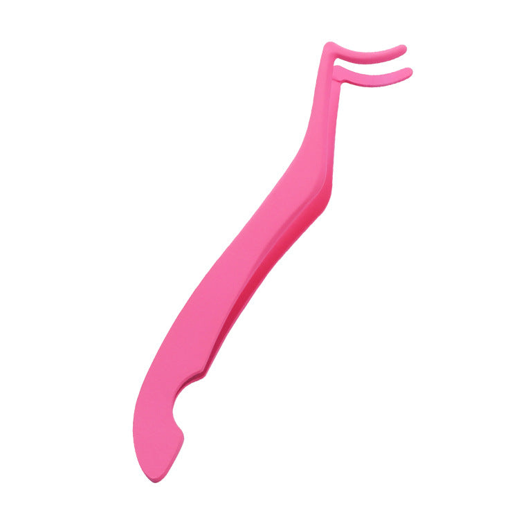 beauty tools clip eyelash curler stainless steel tweezers cotton clipcurler - 10